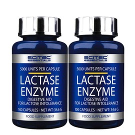 Lactase Enzyme | Fights Lactose Intolerance | Digestive Aid | Dietary Supplement for Digestion Lactose (200 Capsules)