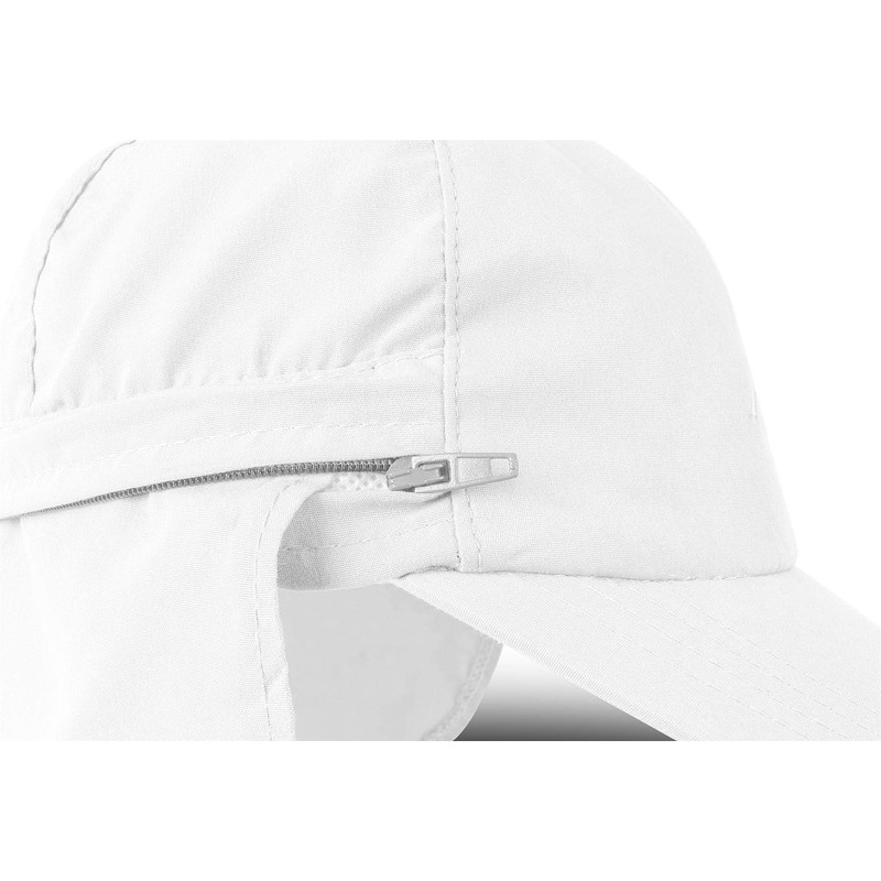 normani Savannah Summer Cap with Roll-Up Neck Protection, natural