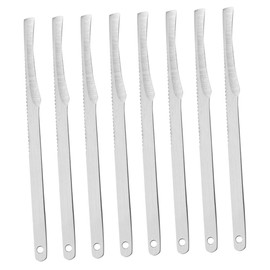VICASKY 8pcs Professional Pedicure Tools Stainless Steel Nail File Dead Skin Scraper for Foot Care