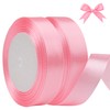 KEYIDO® Pink Ribbon, 20mm x 44M(50 Yards) Wide Ribbon, Thick