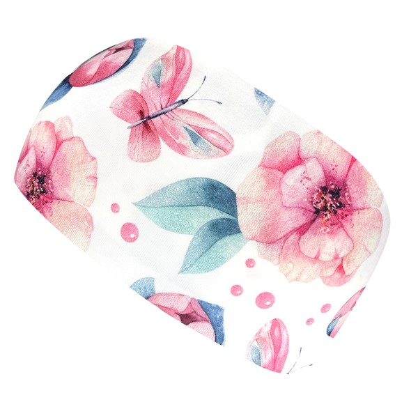 Wollhuhn Eco Girls/Women/Boys Cool Elastic Headband/Hair Band Comfortable Jersey Cotton