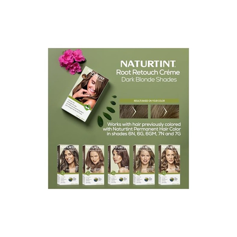 Naturtint Tinte de pelo permanente sin amoniaco para retocar raíces