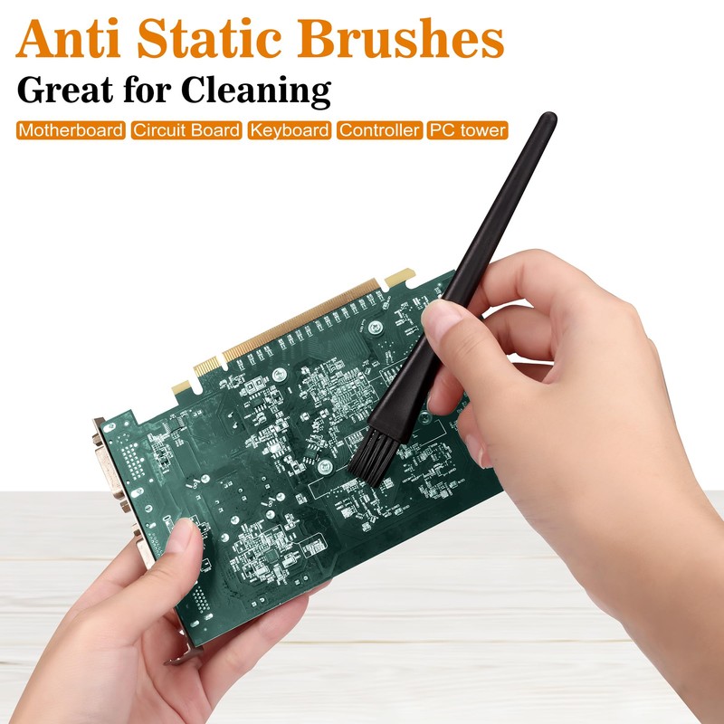 Small Portable Nylon Anti Static Brushes Electronics Computer Keyboard Laptop