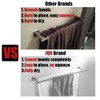 JQK Double Bath Towel Bar, Oil Rubbed Bronze 33 Inch
