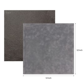 S.E.I 12-Sheet Velvet Paper, 12 by 12-Inch, Charcoal