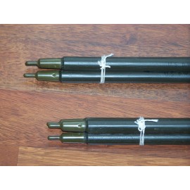 Pup Tent 6 Pole Set Military Genuine USA Issue f/ Army USMC Shelter Half NEW NOS