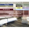 Polycotton Percale Fitted Sheet Bed Sheet Single White