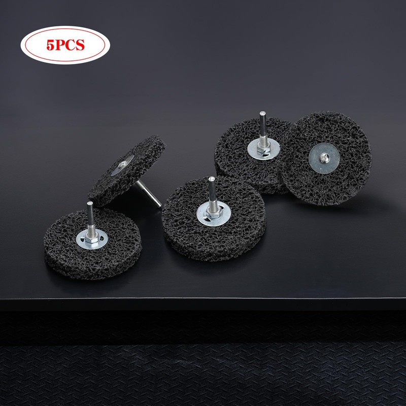 profiwoab Pack of 5 100 mm Nylon Fabric Disc, Coarse