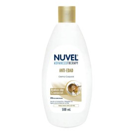 Nuvel crema humectante anti-edad con baba de caracol 500 ml Nuvel