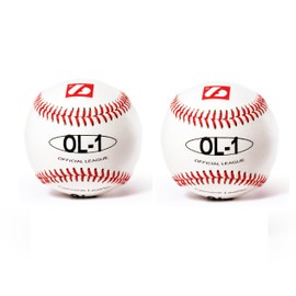 BARNETT OL-1 competition baseball ball size 9",2 pieces, white.
