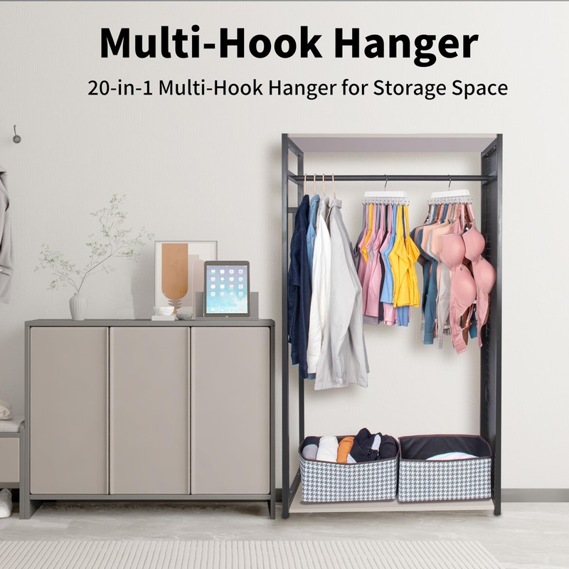 Vizirwpfot Bra Hangers for Closet Organizer,Tank Top Hanger with 20