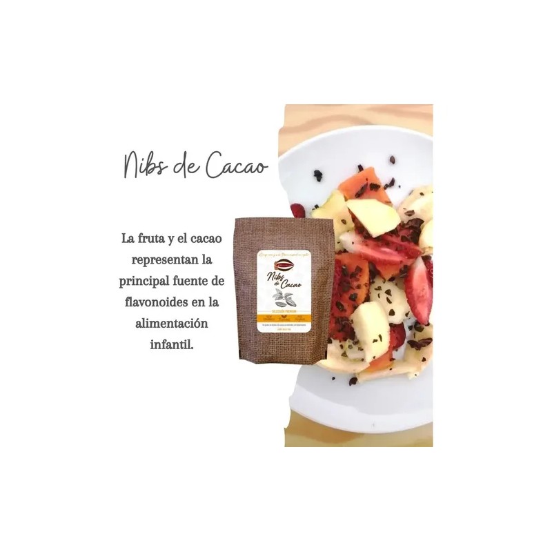 Nibs De Cacao Criollo Orgánico 1 Kg