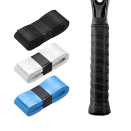 LICQIC 3 Pcs PU Replacement Racket Grip, Racquet Tape for Babolat Tennis Racket Grip, Tennis Overgrip, Padel Racket Grip, Badminton Racket Grip