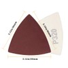 SPEEDWOX 30 Pcs Hook and Loop Triangle Sandpaper 320 Grit
