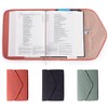 APLUFINE Reusable Book Cover with Magnet Closure - Adjustable Book