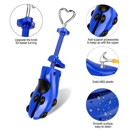XYH Shoe Stretcher Comes with Dust-Proof Bag, Pair of Plastic Shoe Stretcher,4 Way Ajustable.