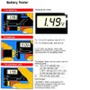 Digital Battery Tester Volt Checker for AA AAA C D