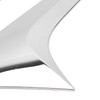 2Pcs/Set Rear Window Side Spoiler Wing Splitter Trim ABS Chrome