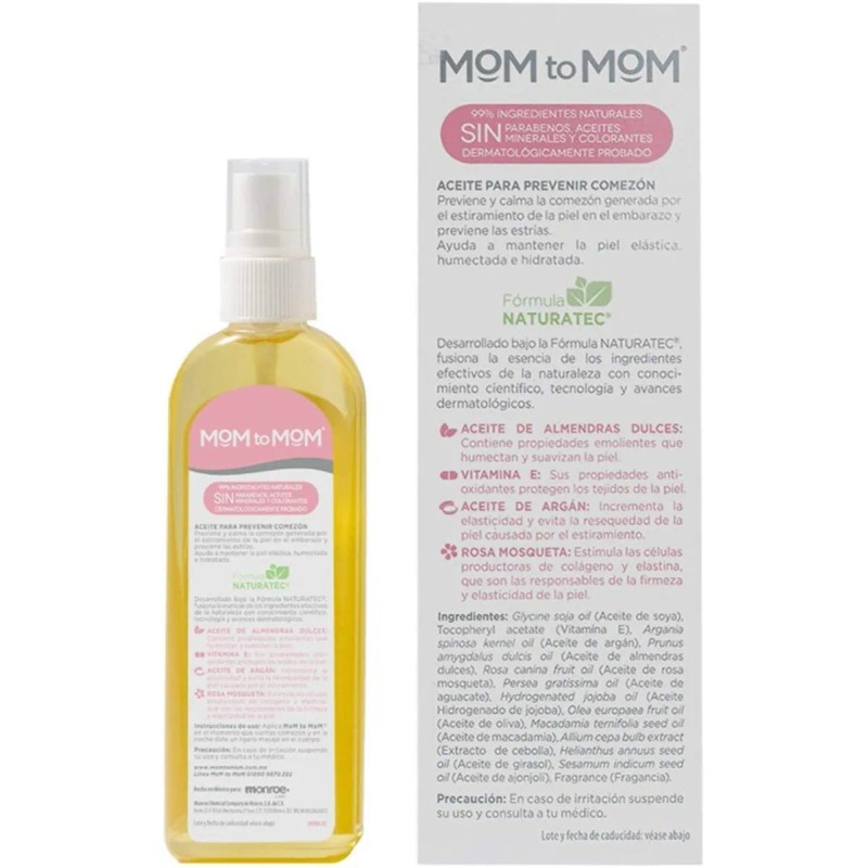 Mom Etapa Prevenir Estrías Aceite Comezón