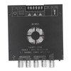 Haofy Amplificador de Potencia ZK HT21, 2.1 Canales, 160W, Conectividad