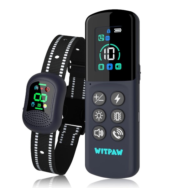 WITPAW Dog Shock Collar 4900FT Dog Training Collar with Remote/Call