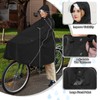Andake Bicycle Poncho Waterproof Cycling Rain Poncho Lightweight Compact Reusable