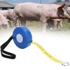 KIMISS Retractable 2.5m Body Weight Measuring Tape for Livestock -