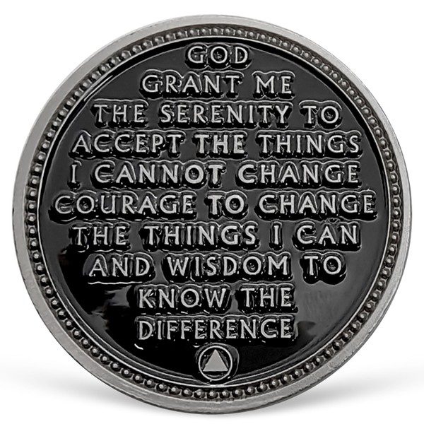 LREQASOR AA Coin Medallion Grateful I'm Alive Sobriety Chip |