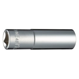 Tone Deep Socket (6 Angles) 4S-17L Insertion Angle 0.5 inch (12.7 mm) (1/2 inch), Double Side Width 0.7 inch (17 mm)