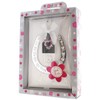 Tulip Studio Silver Good Luck Keepsake Horseshoe & Grey Presentation