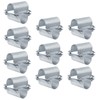 10 Set 1-5/8" OD Greenhouse Cross Grid Connector, Loop to