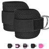 Anemeeoke Ankle Straps for Cable Machine 1Pair, Kickbacks Glute Workouts,