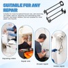 Huakaile 2 Pieces Multifunctional Sink Wrench Faucet Tool, Faucet Wrench