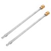 Levemolo 2pcs High Pressure Washer Extension Rods Power Washer Accessories
