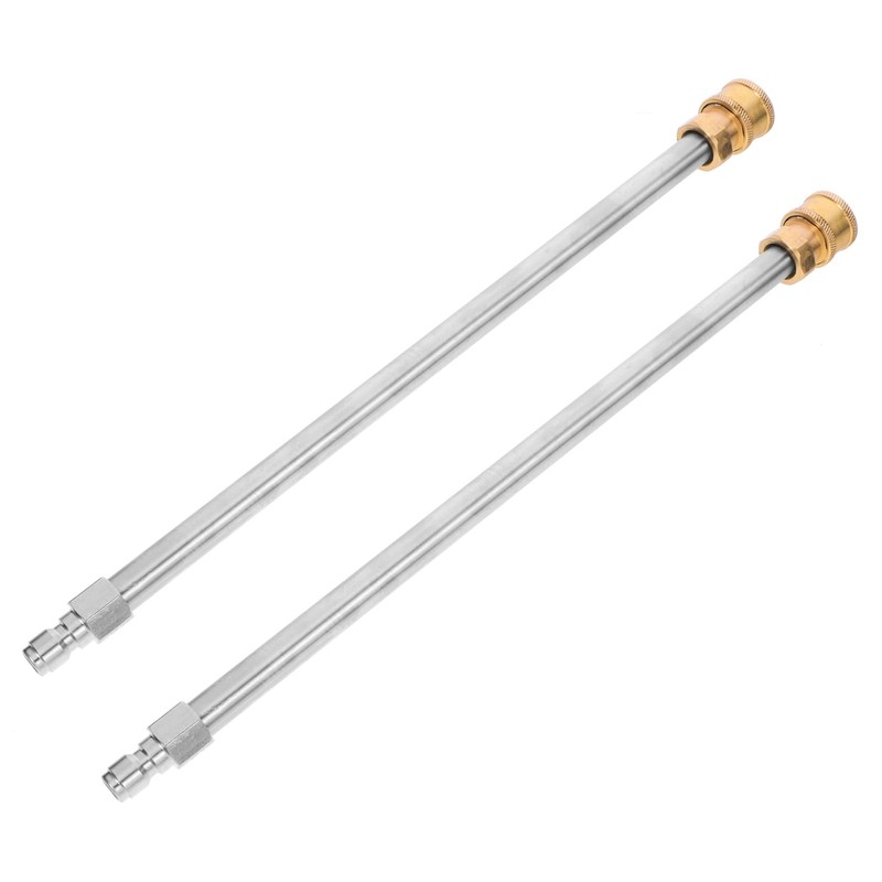 Levemolo 2pcs High Pressure Washer Extension Rods Power Washer Accessories
