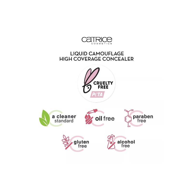Catrice Liquid Camouflage Long Lasting & High Coverage Concealer Rosy