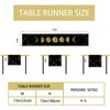 Moon Mystical Halloween Table Runner Boho Astrology Ouija Board Tarot