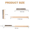 26" Stainless Steel Pizza Oven Brush with Extra Long Heat-Resistant