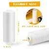 ZMAAGG White Thread for Sewing, Polyester Sewing Thread, 8 Rolls