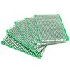 HiLetgo 10PCS 5*7CM FR-4 Universal Breadboard Double Side Available Thickness