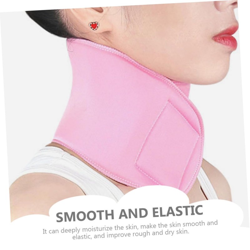 Baluue 2pcs Essential Oil Gel Neck Patch Anti-wrinkle Neck Pad