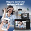 Bewinner Retro 64MP Digital Camera, Vintage 4K UHD Vlogging Camera