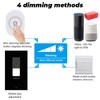 Mini Dimmer Switch Intelligent Stepless Dimming Shareable Three Wiring Methods