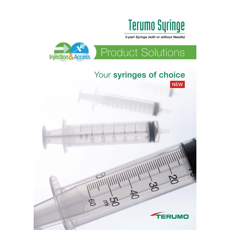 Terumo 5 ml Disposable Syringe - Pack of 100