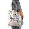 FEELMEM Astronomy Chemist Gift Chemistry Diva Tote Bag Chemistry Science