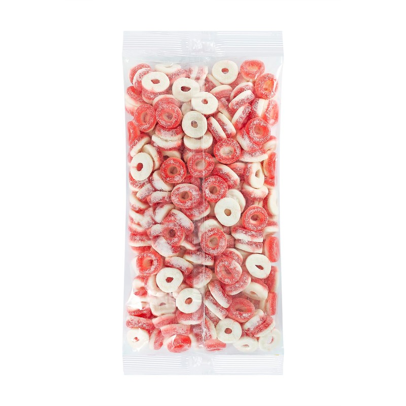 Kervan Candy Bebeto Strawberry Rings - Fruity, Soft, Sweet &