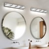 Donrao 30-Inch 4-Light LED Modern Chrome Bathroom Vanity Light Fixtures