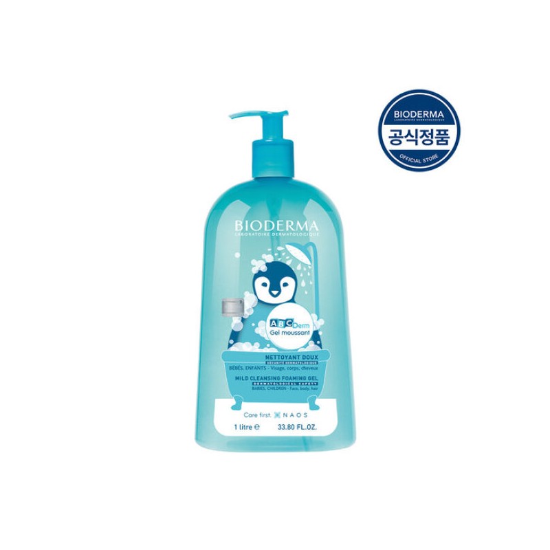 Bioderma 바이오더마 에이비씨덤 젤 무쌍 1L Bioderma ABCDerm Gel Non-Rinse
