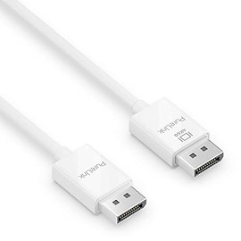 PureLink DisplayPort 1.3 Kabel, 4K Ultra HD 60Hz, 21,6GB/s Bandbreite, vergoldete Steckkontakte, 2,00m, weiß