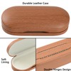 Muf 2 in 1 Contact Lens Case and Glasses Case,Double